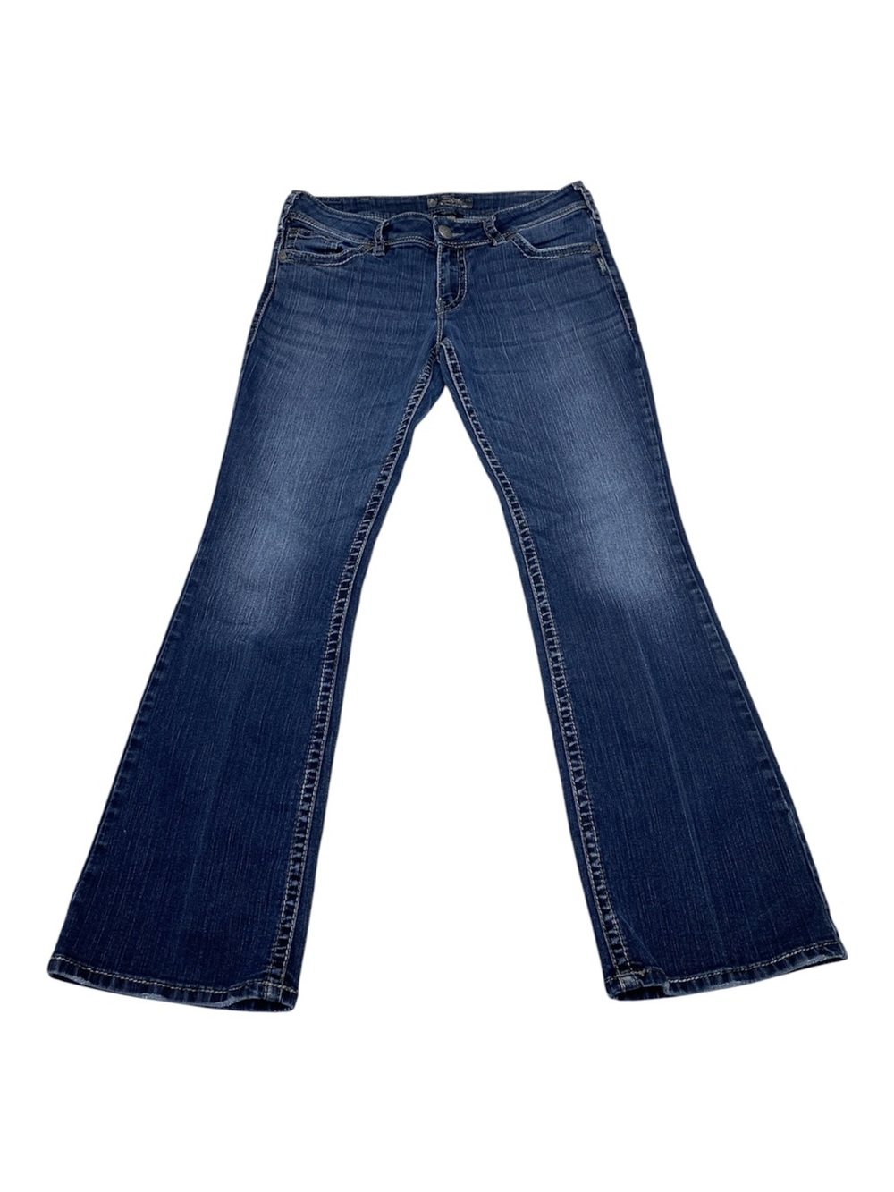 Silver Jeans Co Y2K Suki Surplus Mid Rise Flare Bootcut Jeans W32 / L32